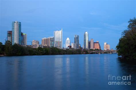 Downtown Austin Texas Skyline Photograph By Bill Cobb