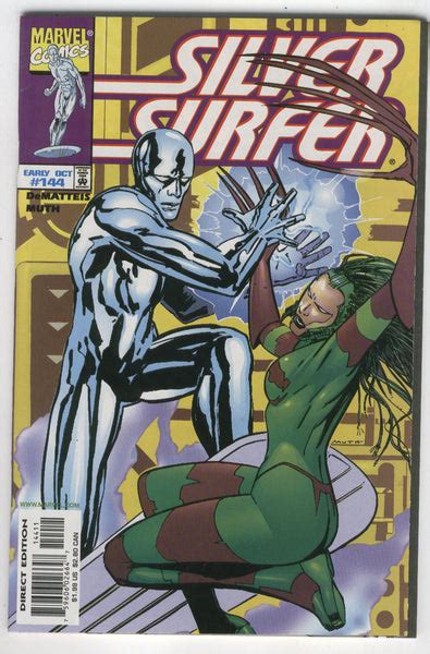 Silver Surfer 144 The Psycho Man Strikes Htf Later Issue Vfnm East