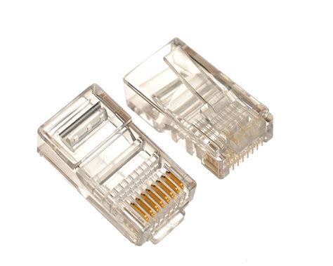 Rj45 Modular Plugs 8p8c Round Cable Solid Stranded Air802