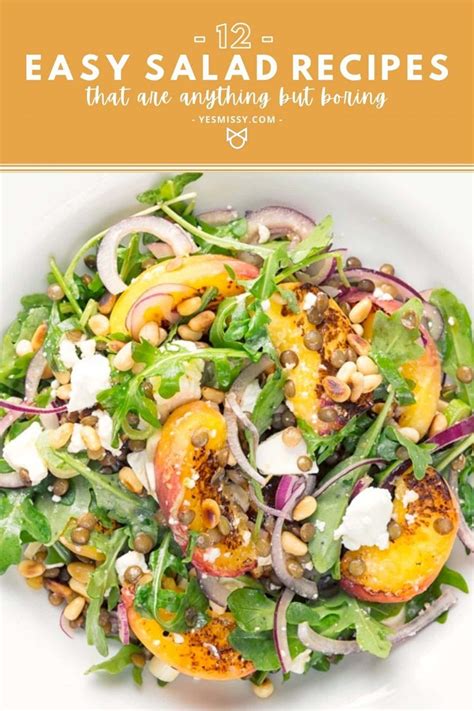 12 Easy Tasty Salad Recipes Yesmissy