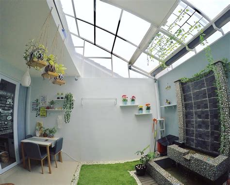 Desain Rumah Unik Tipe 45: Meski Mungil, Ada Indoor Garden!