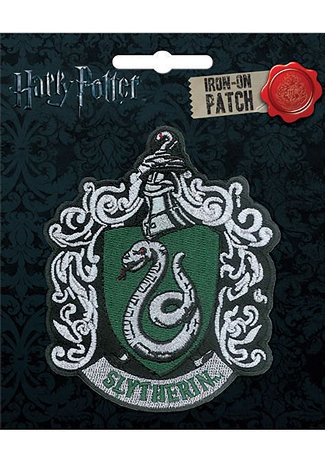 Harry Potter Slytherin Patch Iron Or Sew On Collectables And Art Enamel
