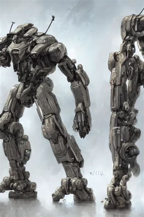 Ultra Realistic Great Military Mechs Mythological Stable