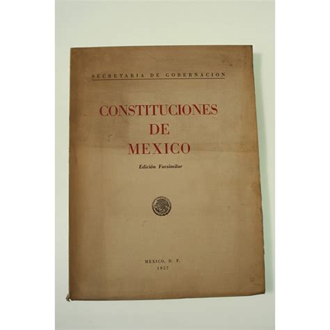 Constituciones De México Constituciones Derecho