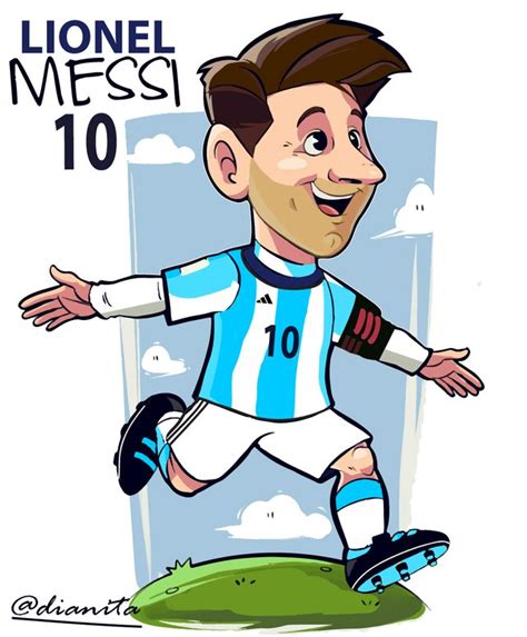 Tutorial Caricatura Lionel Messi Paso A Paso Mundial Rusia 2018