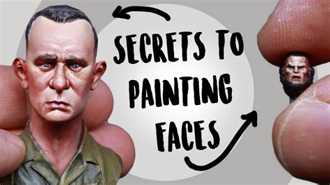 Secrets To Painting Faces On Miniatures Revealed Youtube