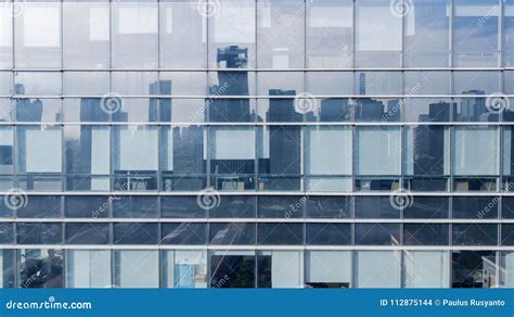 Glass Windows From An Office Building Stock Photo Image Of City
