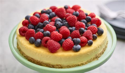 Cheesecake With Fresh Summer Berries Cia Foodies