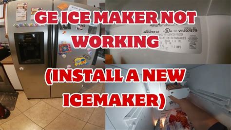How To Fix Ge Side By Side Refrigerator Ice Maker Not Working Not