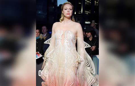 Gwendoline Christie Revealing Dress At Movie Premiere