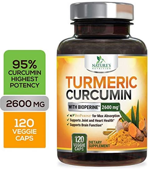 Turmeric Curcumin With Bioperine Curcuminoids Mg With Black