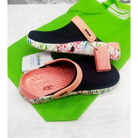 Crocs Literide Slip Ons For Woman Sandals With Eco Bag Lazada Ph