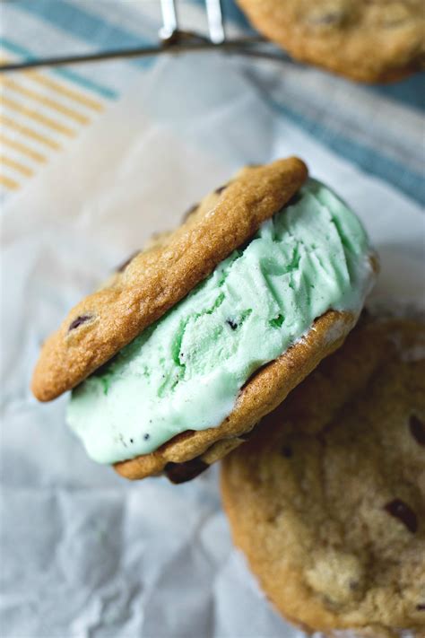 Chocolate Chip Cookie Ice Cream Sandwiches Cpa Certified Pastry