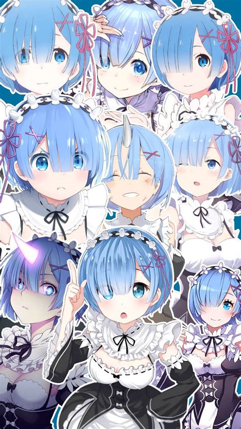 Rem Anime Cute Wallpapers Wallpaper Cave