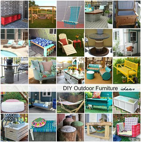 Diy Outdoor Furniture Ideas The Idea Room