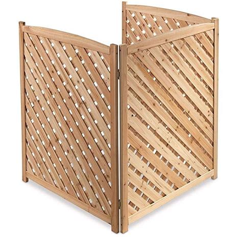 Use our attractive wood lattice air conditioner screen to hide your a/c unit. Amazon.com: CASTLECREEK 3-Panel Air Conditioner Screen, 38 ...