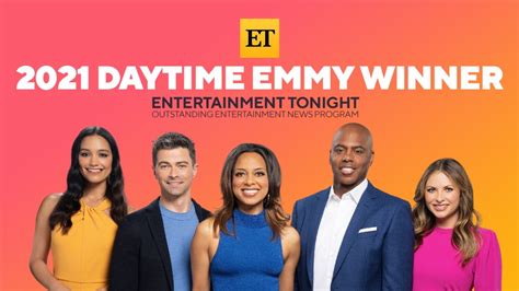 Entertainment Tonight Wins Its 6th Daytime Emmy Award Entertainment Tonight