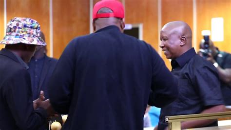 Day 4 Cic Juliussmalema Appearing At The East London Magistrates
