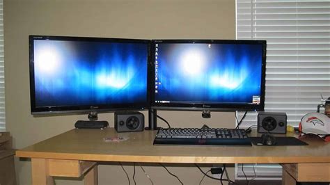 My New Dual Monitor Setup