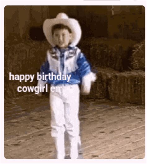 Happy Birthday Cowgirl Birthday Cards