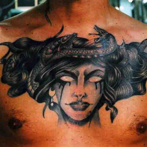 80 Medusa Tattoo Designs For Men Snakes To Stone
