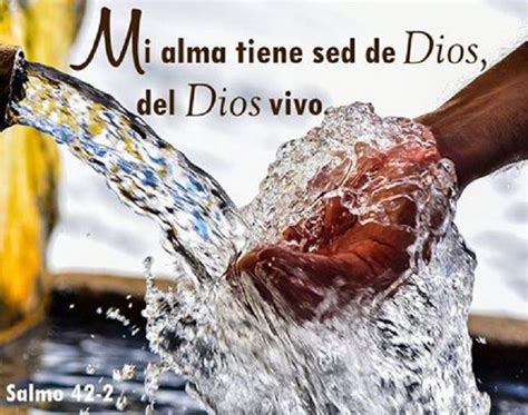 Mi Alma Tiene Sed De Dios Del Dios Vivo Dios Te Ama Dios Salmos