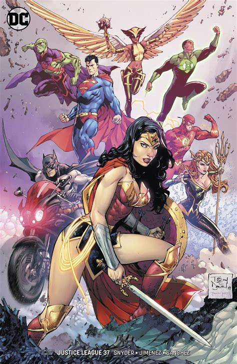 Justice League 37 Variant Cover Fresh Comics