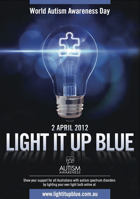 ‘light It Up Blue For Autism Awareness 2012 Gabe Feathers Mcgee