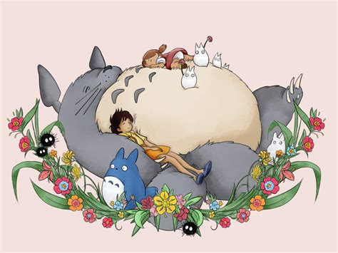 My Neighbor Totoro Studio Ghibli Fan Art 39569778 Fanpop