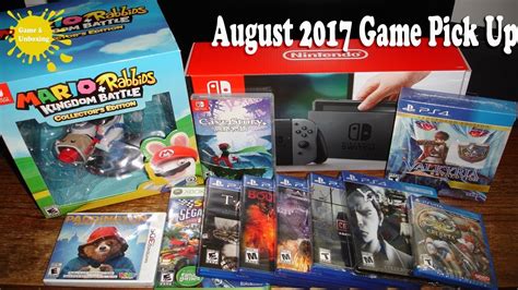 August 2017 Huge Game Pick Up Rarest Collectors Edition For Nintendo
