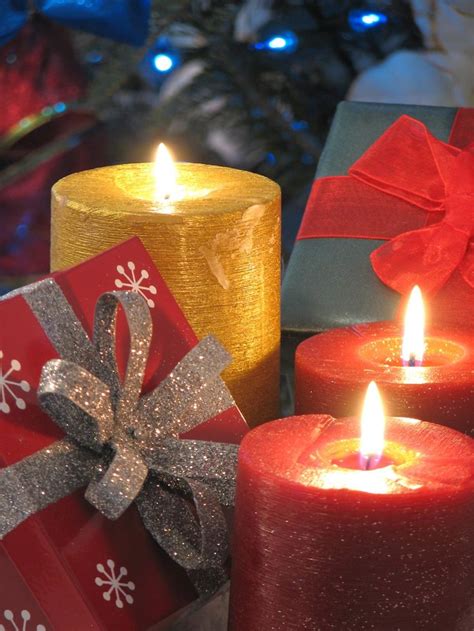 266 Best Christmas Candles Images On Pinterest Christmas