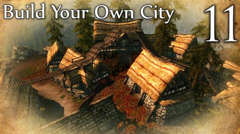 Skyrim Mods Build Your Own City Part 11 Youtube