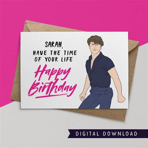 Dirty Dancing Birthday Card