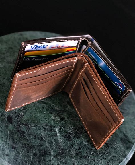 Bifold Wallet Handmade Leather Wallet Leather Personalized Wallet Man Wallet Minimalist