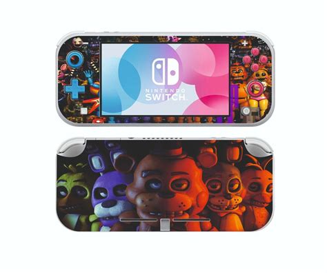 Nintendo Switch Lite Personalised Five Nights At Freddy Sticker Game