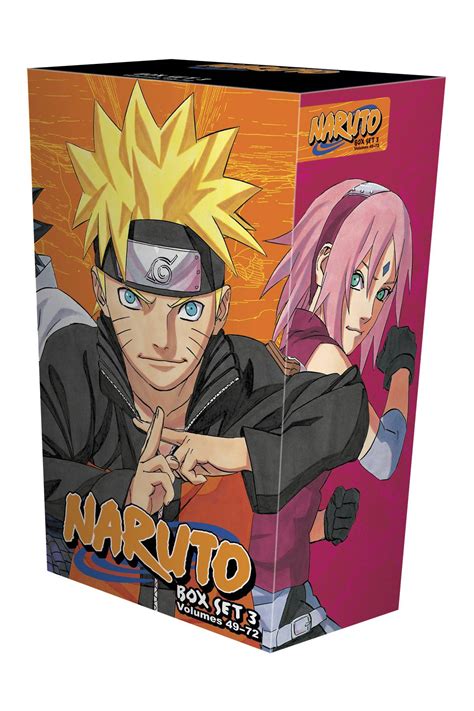 Naruto Box Set 3 Vols 49 72 Fresh Comics