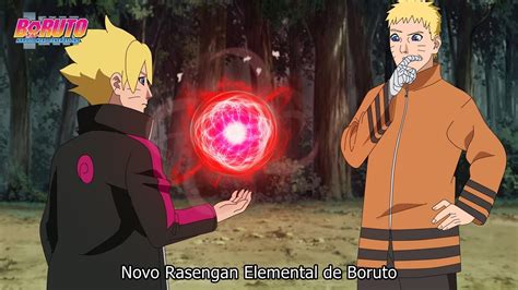 Boruto Aprende Novo Rasengan E Consegue Elementos Com Naruto Boruto Next Generations YouTube