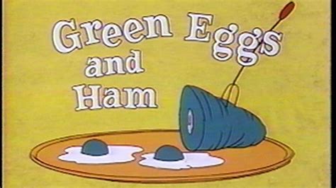 Dr Seuss On The Loose Green Eggs And Ham HQ Sing Along Version