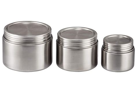 stainless steel containers storables
