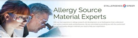 Stallergenes Greerraw Source Materials For Allergy Testing