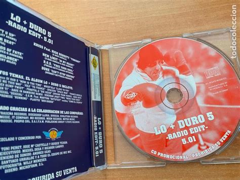 Lo Duro 5 Radio Edit Cd Single Promo 1 Track Comprar Cds De Música