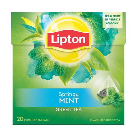 LIPTON Πράσινο Τσάι Μέντα 20 φακελάκια x1 6gr ΣΚΛΑΒΕΝΙΤΗΣ