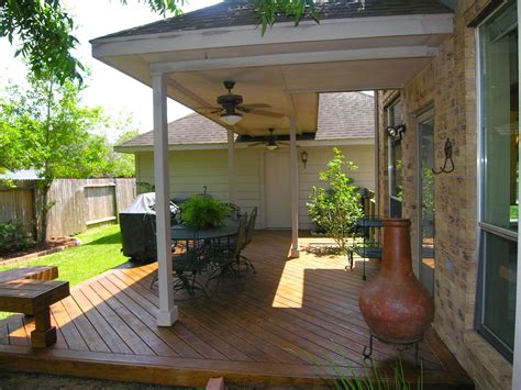 Grill, garden and enjoy the fresh air on a covered deck without the hot sun or rain. Outdoor Covered Deck Ideas Home Design Partially Small ...