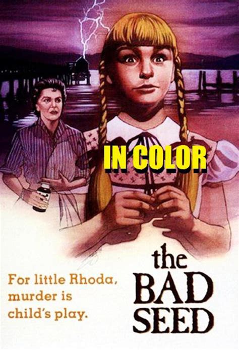 Rare Movies The Bad Seed 1956 In Color