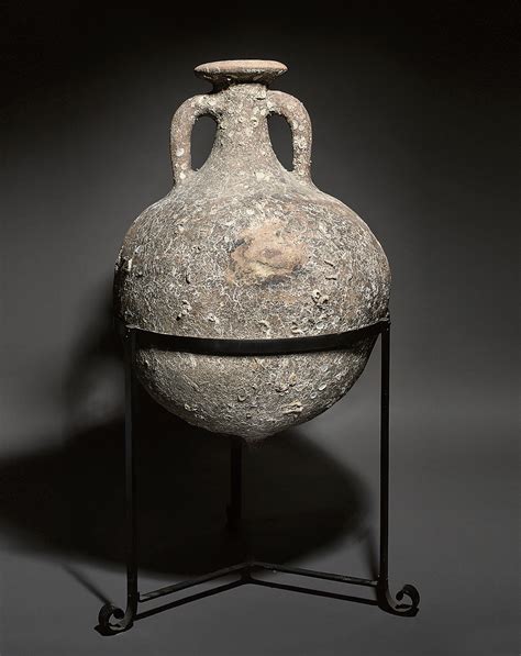 An Eastern Mediterranean Pottery Amphora 1st 3rd Century Ad