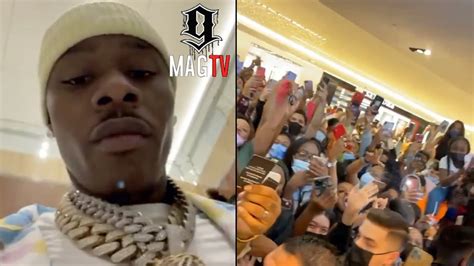 Dababy Sends Houston Mall Into A Frenzy After In Store Appearance
