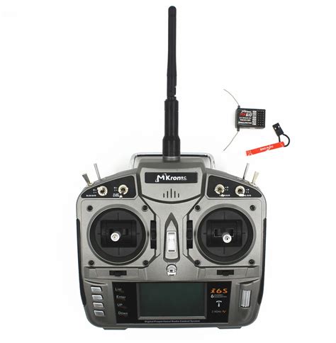 Mkron Full Range 24ghz 6 Channel Dsm2 Remote Control Transmitter With