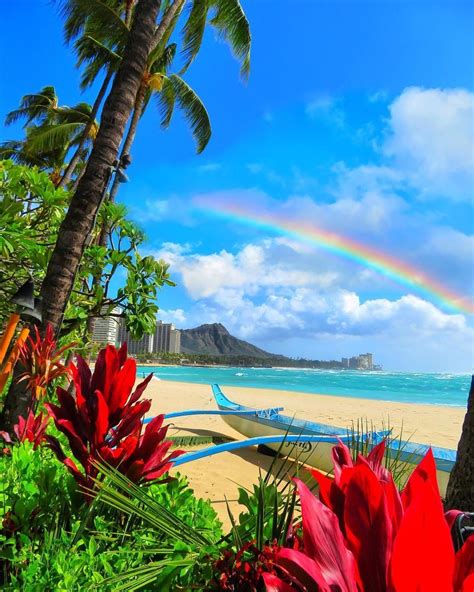 Diamond Head And Waikiki Plaj Fotoğrafları Inanılmaz Doğa Manzara