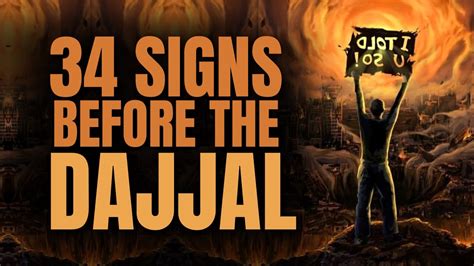 34 Signs Of The Coming Of Dajjal Every Sign Has Passed Hamza