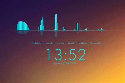 Simple Clean Rainmeter Theme